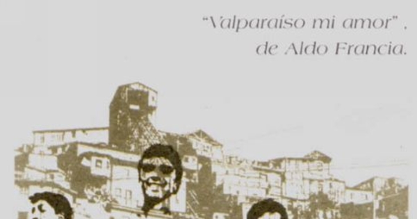 Afiche de Valparaíso, mi amor, de Aldo Francia, 1969