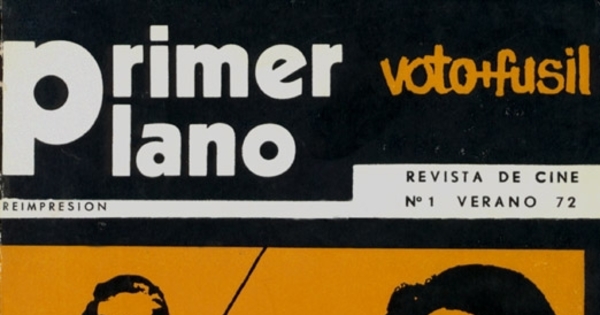 Primer Plano : año 1, n° 1, verano 1972