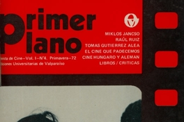 Primer Plano : año 1, n° 4, primavera 1972