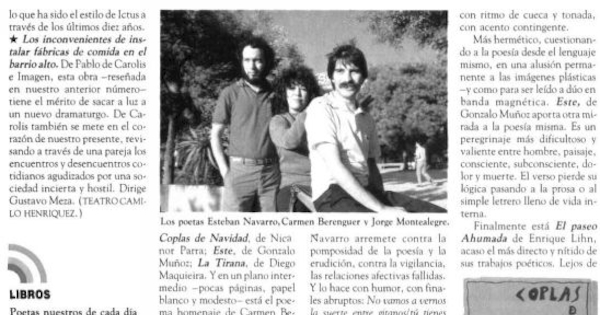 Poetas nuestros de cada día