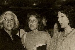 Verónica Zondek, Eliana Ortega y Olga Grau, 1988