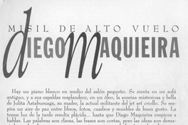 Misil de alto vuelo