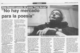 No hay mercado para la poesía