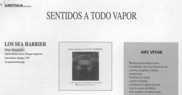 Sentidos a todo vapor