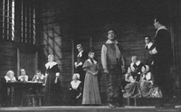 Las brujas de Salem, Teatro Experimental, puesta en escena de 1957