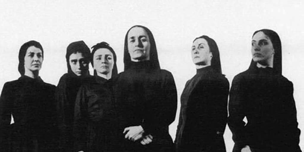 Elenco de La casa de Bernarda Alba, Instituto del Teatro de la Universidad de Chile, 1960