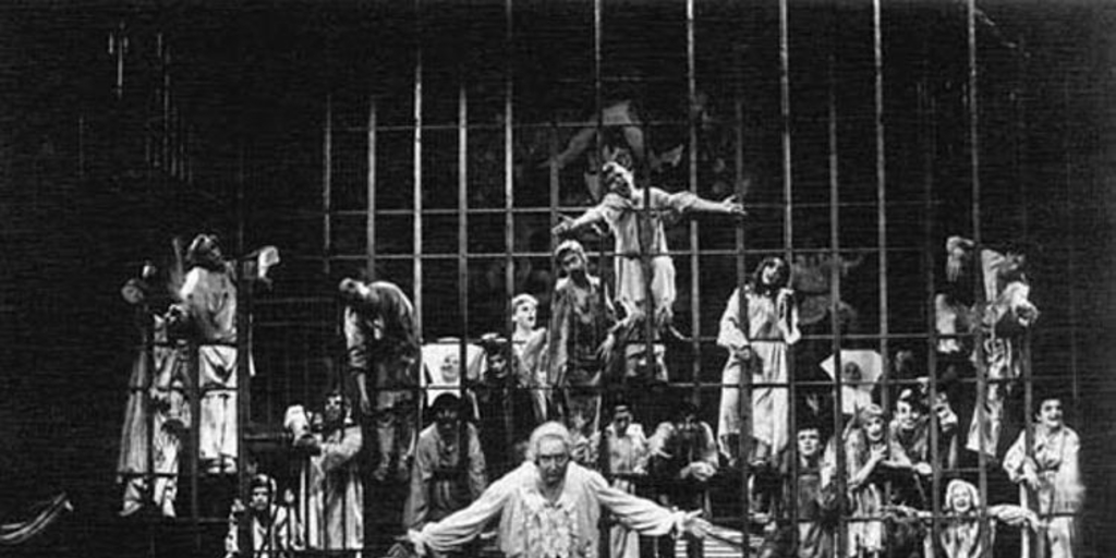 Marat-Sade, Instituto del Teatro de la Universidad de Chile, 1966