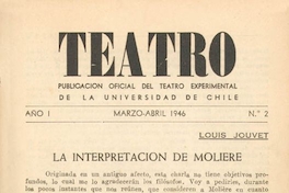Teatro : nº 2, marzo-abril de 1946