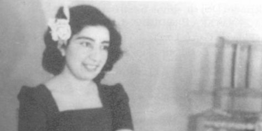 Brisolia Herrera en La zapatera prodigiosa, Teatro de la Universidad de Concepción, 1945