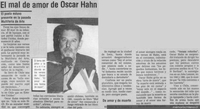 Mal de amor de Óscar Hahn