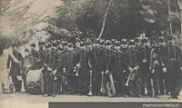 Banda de músicos de la guardia municipal de Valparaíso, 1879