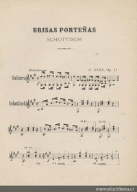 Brisas porteñas : schottisch