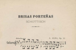 Brisas porteñas : schottisch