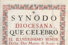 Synodo diocesana