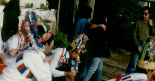 Baile Chino en fiesta de San Pedro, Maitencillo, 1995