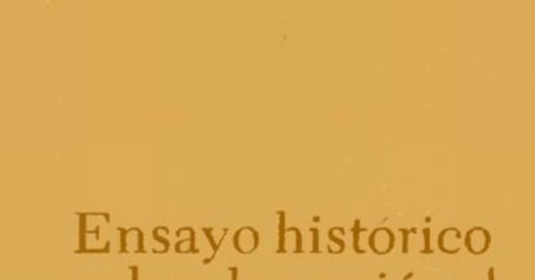 Ensayo histórico sobre la noción de Estado en Chile en los siglos XIX y XX