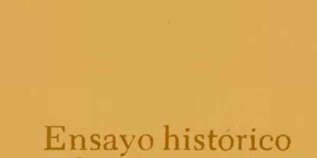 Ensayo histórico sobre la noción de Estado en Chile en los siglos XIX y XX