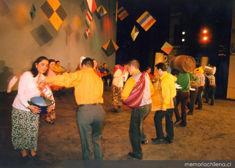 Cueca con el volcamiento de la tina, 1975