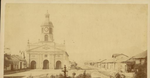 Iglesia Recoleta Franciscana y Plaza Recoleta, ca. 1910