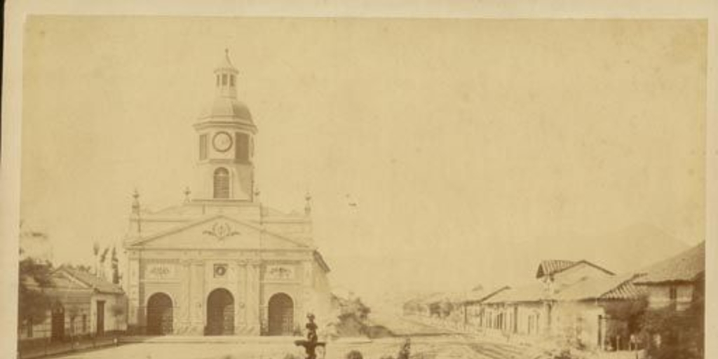 Iglesia Recoleta Franciscana y Plaza Recoleta, ca. 1910