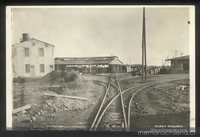 Estación de trenes El Teniente, Rancagua, ca. 1920