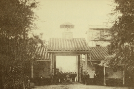 Fachada del antiguo Matadero, ca. 1900