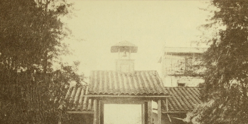 Fachada del antiguo Matadero, ca. 1900