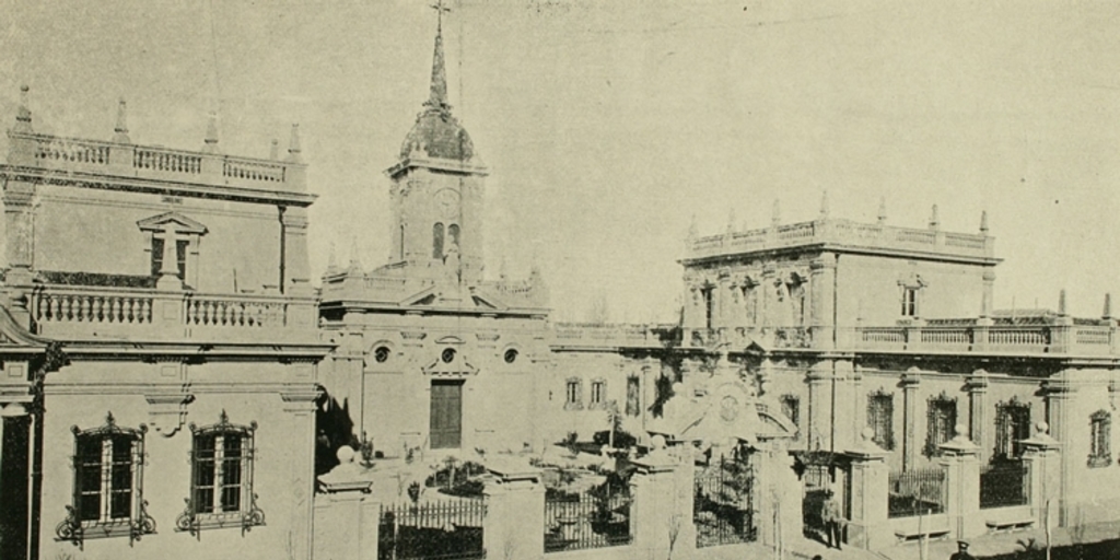 Vista General de la Sección Beneficencia de la Población Huemul, 1918