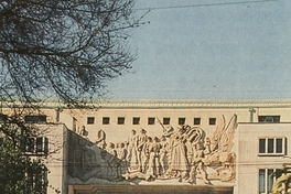 El mural de Mario Ormezzano en el Campus de la Universidad de Concepción