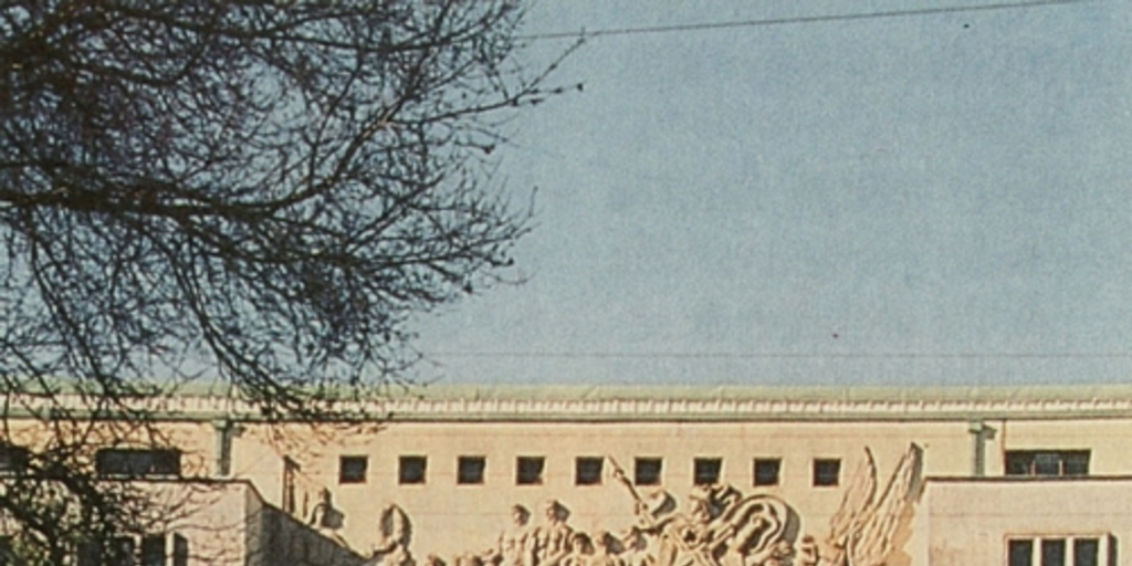 El mural de Mario Ormezzano en el Campus de la Universidad de Concepción