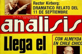 Análisis: año X, n° 168-180, marzo a junio de 1987