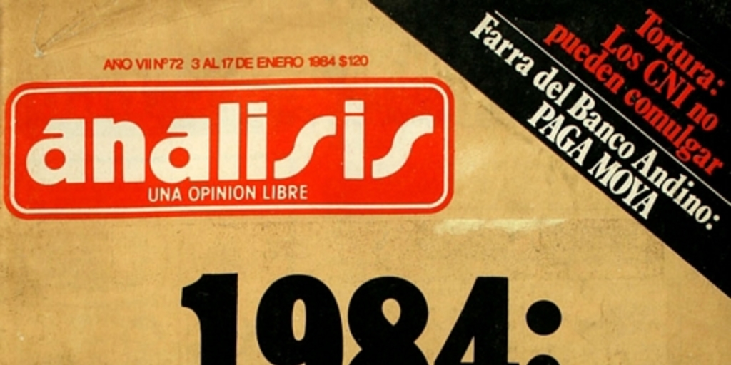 Análisis: n° 72-80, enero-abril de 1984