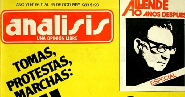 Análisis: año 6, n° 66-71, octubre-diciembre de 1983