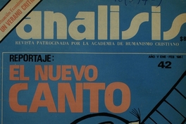 Análisis: año 5, n° 42-46, enero-junio de 1982