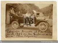 Señora Juanita de Mager y las niñitas Marta y Anita Marger Marchant, 1920