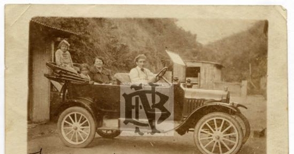 Señora Juanita de Mager y las niñitas Marta y Anita Marger Marchant, 1920