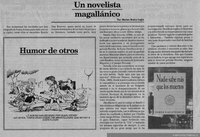 Un novelista magallánico