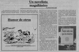 Un novelista magallánico
