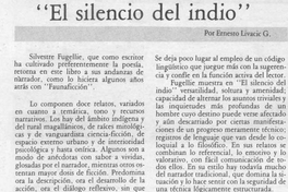El silencio del indio