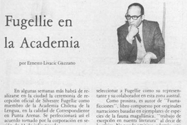 Fugellie en la Academia