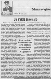 Un amable aniversario