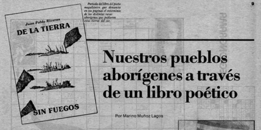 Nuestros pueblos aborígenes a través de un libro poético