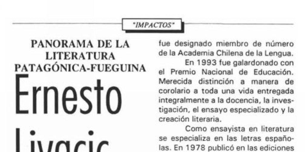 Ernesto Livacic Gazzano