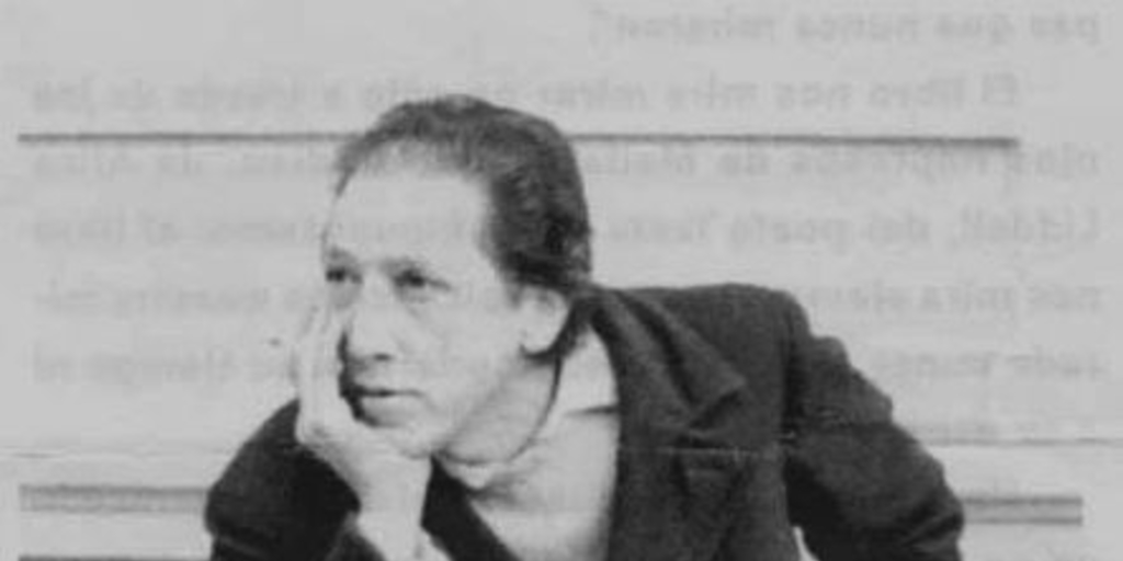 Juan Luis Martínez a principios de la década de 1980