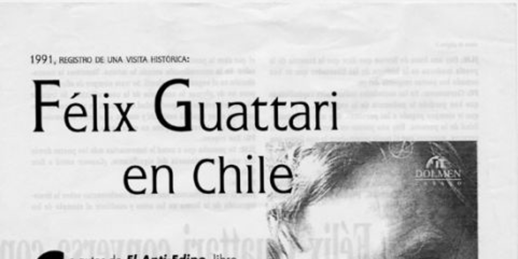 Félix Guattari en Chile