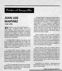 Juan Luis Martínez