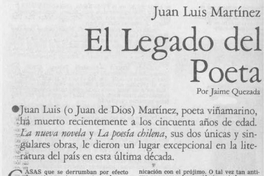 El legado del poeta