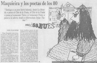 Maquieira y los poetas de los 80