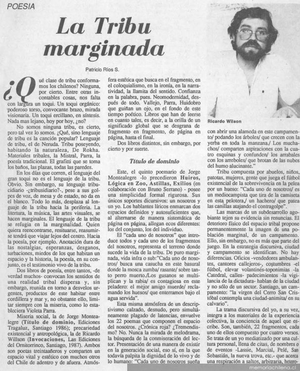 La tribu marginada