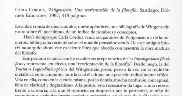 Wittgenstein